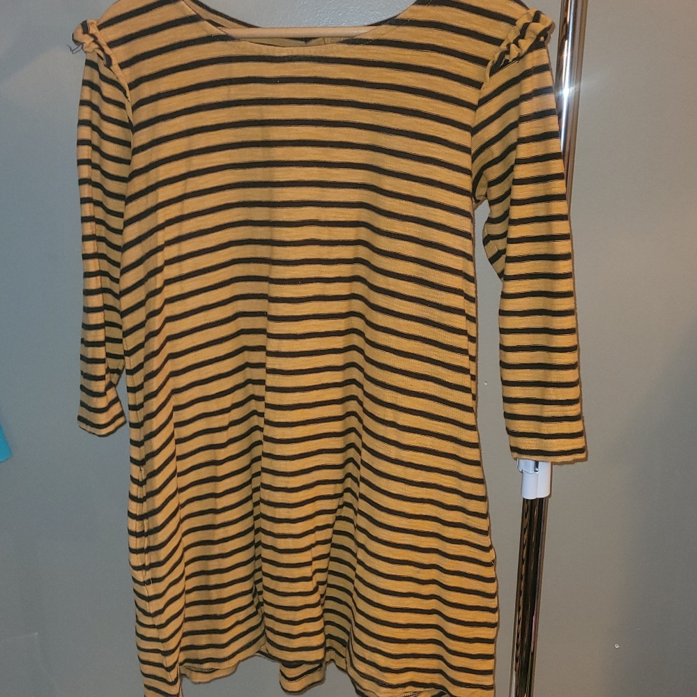 Leon & Harper Striped Tunic Dress